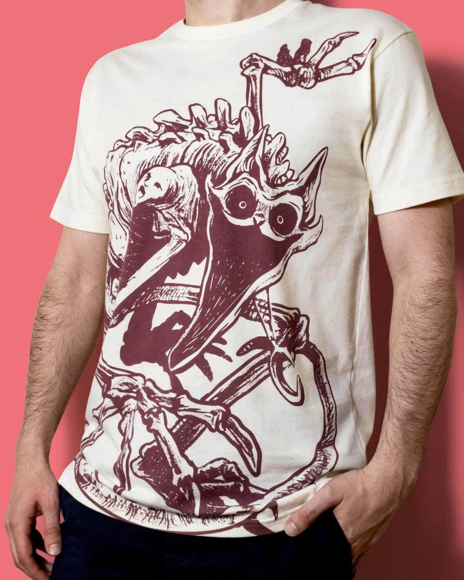 Nightmare CatNap Oversize Print Tee - Image 2