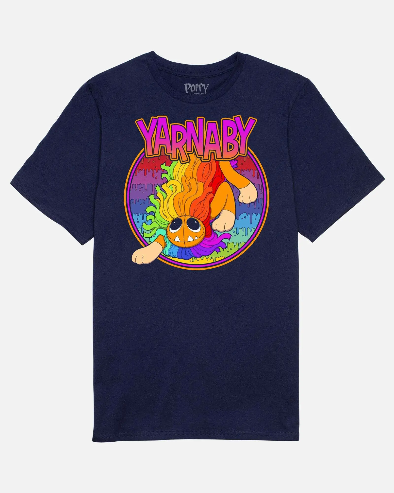 Yarnaby Crawl Navy Tee